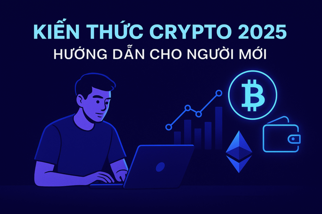 Kiến Thức Crypto 2025 – Hướng dẫn cho người mới tìm hiểu tiền điện tử và blockchain